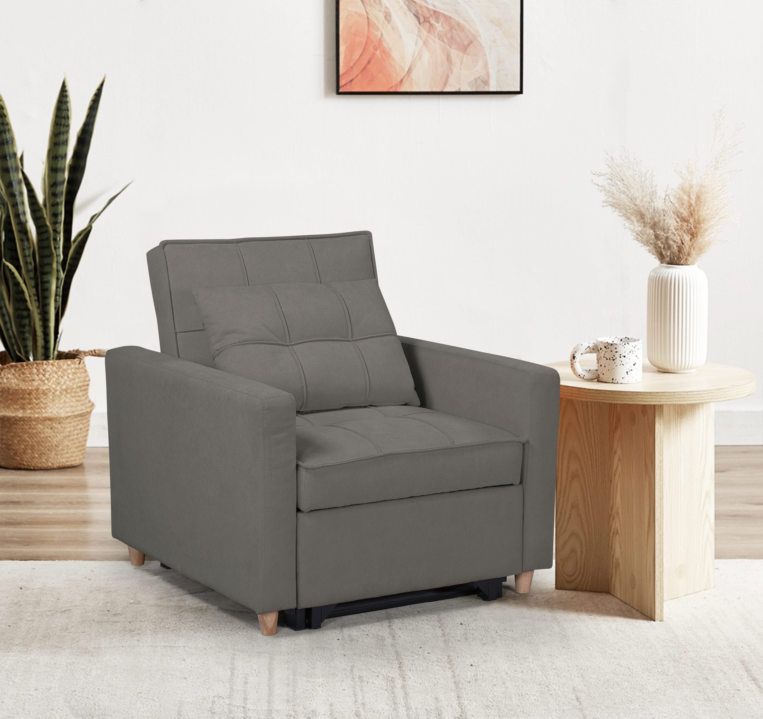 XORA XL-1380 (1) FOTELJA XORA SIVA - Image 1